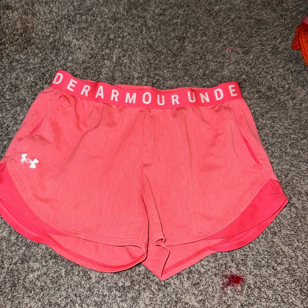 Under Armour Women's Coral Athletic Shorts